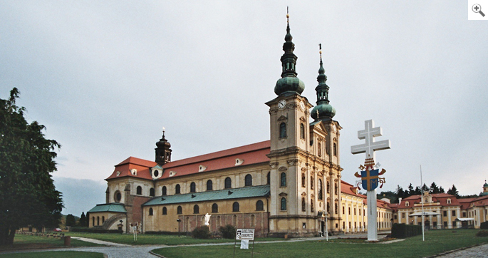 G.P. Tencalla, Kloster Velehrad (CZ) mit der Basilika St. Kyrill und Method